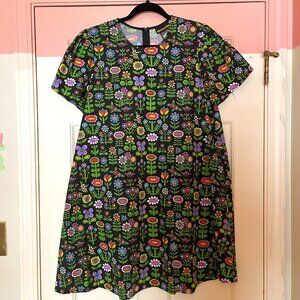 NWT Nooworks Awesome Blossoms Dress - Size XL